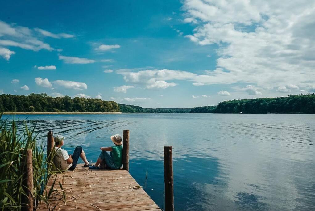 Holzhaus Direkt Am See Priepert Екстер'єр фото