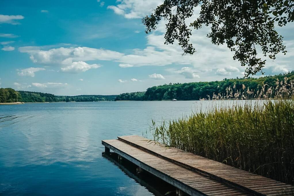 Holzhaus Direkt Am See Priepert Екстер'єр фото