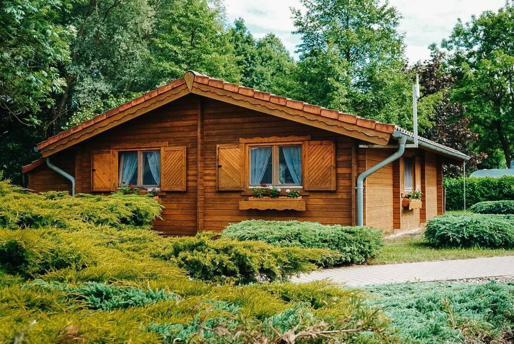 Holzhaus Direkt Am See Priepert Екстер'єр фото