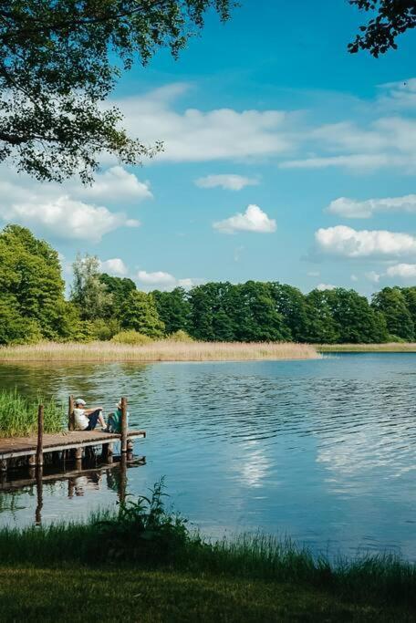Holzhaus Direkt Am See Priepert Екстер'єр фото