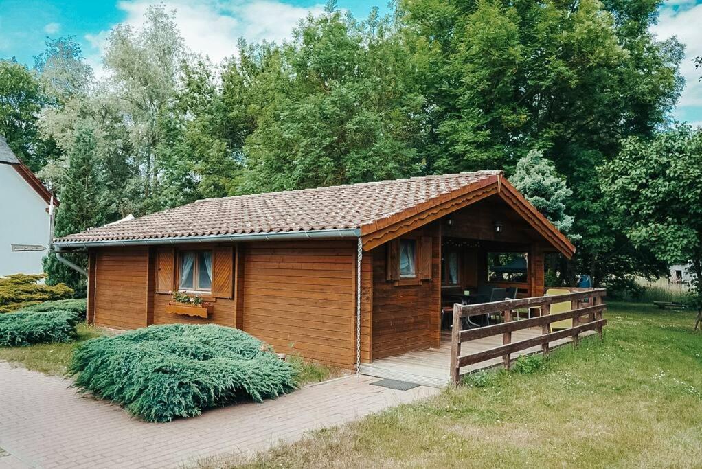 Holzhaus Direkt Am See Priepert Екстер'єр фото